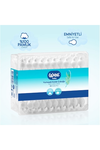 Wee Baby Emniyetli Kulak Çubuğu 60'lı
