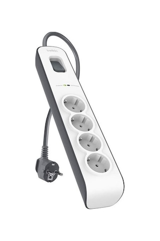Belkin Surgemaster BSV400VF2M 4'lü Priz 2 Metre