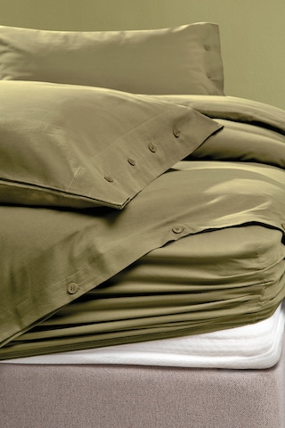 Yataş Bedding Plain Çift Kişilik Ranforce Yıkamalı Nevresim Takımı - Yeşil