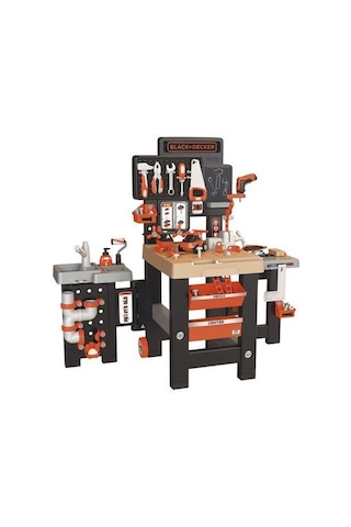 Smoby Black & Decker Büyük Çalışma Tezgâhı 360744