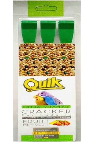 Quik Meyveli Kraker 3'lü