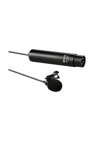 Boya BY-M4C Tek Yönlü XLR Yaka Mikrofonu