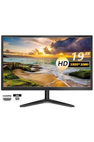 Mpıa Mp-19 Dahili Hoparlörlü Vga Hdmı 19" Led Monitör