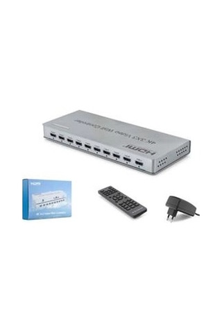 Hadron Hdx1434 Hdmı Video Wall Controller Kumandalı 4k 9 Ekran Gri Kdo