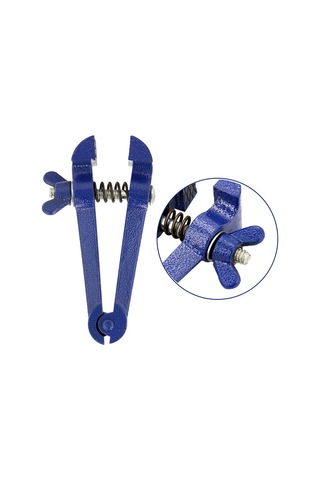 Tenfowee 50mm El Tipi Profesyonel Somun Alevi - Hafif İş Parçalarını Sıkıştırmak İçin Yüksek Sıcaklık Quenchingli Dayanıklı 45 Çelik Alet