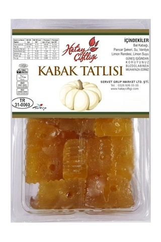 Kıtır Kabak Tatlısı 500gr