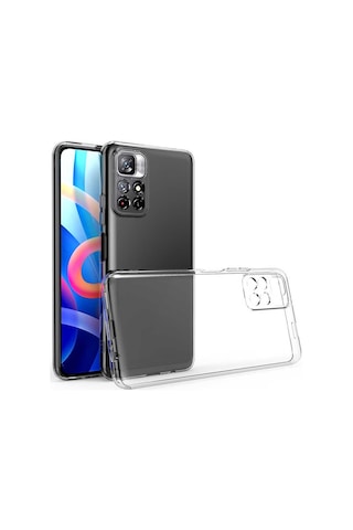 Adige Xiaomi Redmi Note 11t 5g Kılıf Kamera Korumalı Süper Silikon