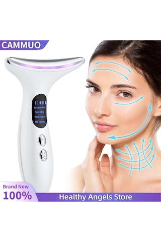 Jl Boyun Güzellik Cihazı Ems Mikro-akım Yüz Cilt Bakımı Masaj