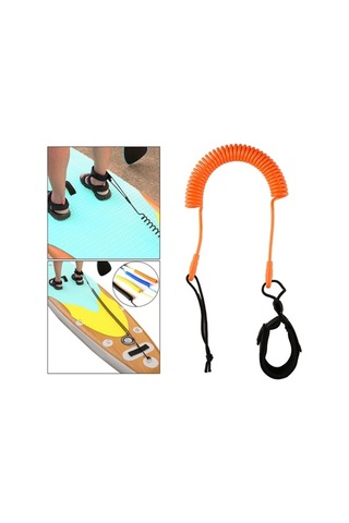 Flybuy Turuncu Tasma Tahtası Sörf Sörf Sarmal Paddleboard İpi Bileği Bacak Ayakta Ayak Af
