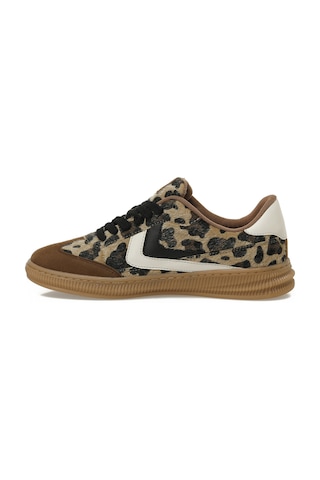 Butigo 25k-2070 5pr Leopar Kadın Sneaker 000000000102042859 Kahverengi