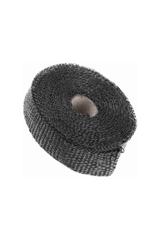 Kosona 5m Siyah Cam Fiber Motosiklet Araba Egzoz Isı Yalıtım Bezi - Yüksek Isı Dayanımı, Kolay Kurulum