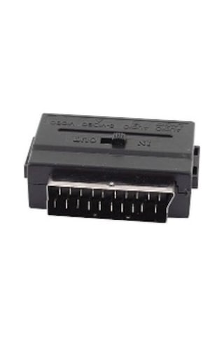 Svideo Scart Çevirici Scart Svideo Çevirici Çift Yönlü Scart Başlık S-video Scart Adaptör