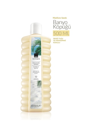 Senses Maldives Sands Deniz Tuzu Ve Frangipani Kokulu Banyo Köpüğü 500 Ml. Fresh