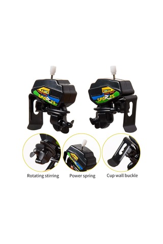 Tekne Motoru Kahve Karıştırıcısı, Kahve Yapmak İçin İyice Karıştırın Siyah