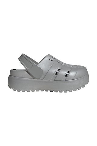 Adidas Kadın Gümüş Terlik Adılette Clog Platform Jq9879 Gümüş