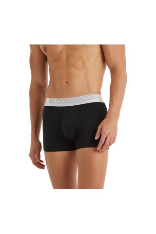 Erkek Modal Elastan Boxer Silver 9302 - Siyah Siyah