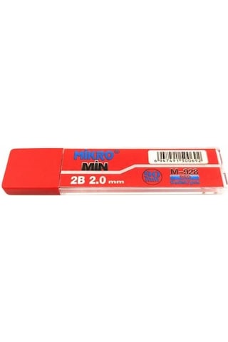 Kalem Ucu 2.0Mm 2B Mikro 2B Kalem Ucu 2Mm Kırmızı