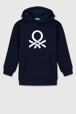 United Colors Of Benetton Erkek Çocuk Bnt-b23341 Sweatshirt Lacivert-2126 Lacivert