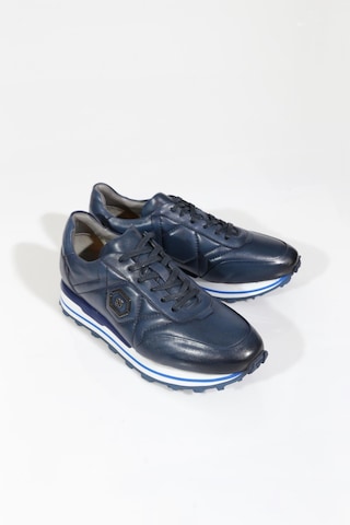 Dgn 6275 Erkek Bağcikli Sneakers Ayakkabi Lacivert