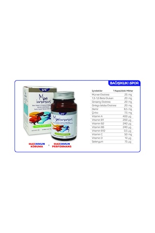 Max Immun 40 Kapsul Multivitamin
