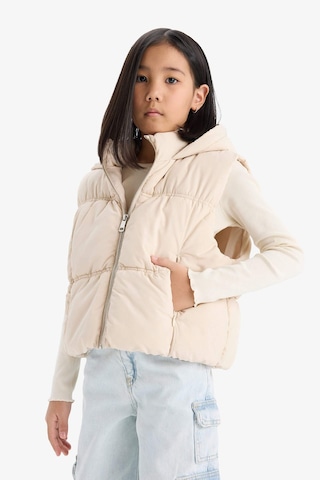 Defacto Kız Çocuk Su İtici Kapüşonlu Şişme Yelek C4971a825aubg734 Bej