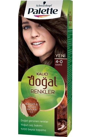 Palette Kalıcı Doğal Renkler 4 - 0 Kahve X 2 Adet