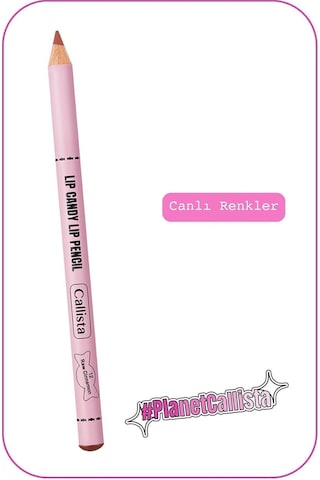 Callista Lip Candy Lip Pencil Dudak Kalemi 12 Raw Cinnamon - Kahverengi