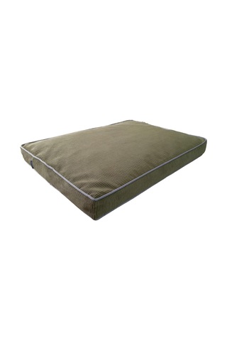 Visco Dolgulu Çift Taraflı Ve Fermuarlı Yıkanabilir Köpek Yatağı-large 70x80x10cm Fc.yesil
