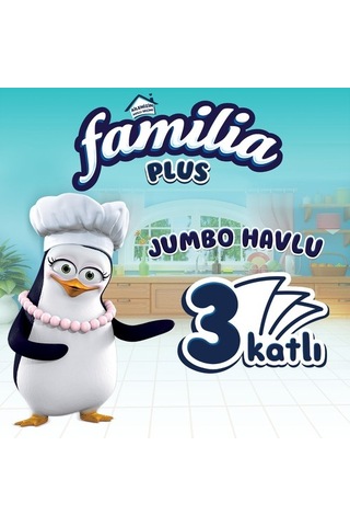 Plus Jumbo Havlu 1 3 Rulo 6 Adet