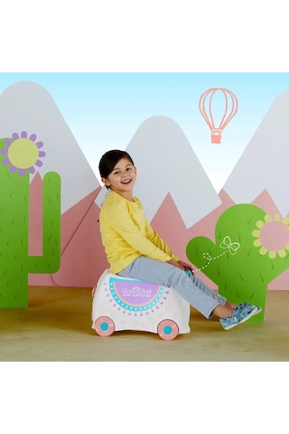 Trunki Çocuk Bavulu - Lama Lola Çok Renkli
