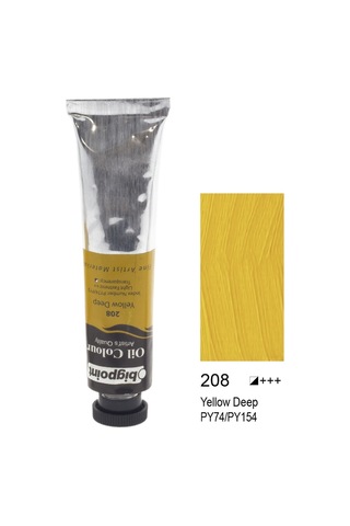 Bigpoint Yağlı Boya 45 Ml Yellow Deep 208 X 6 Adet Diğer