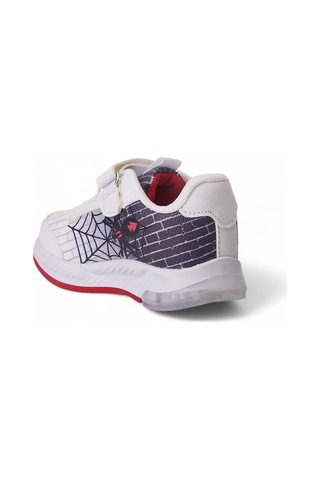 Spıderman 05 Erkek Bebek Işıklık Sneaker Beyaz