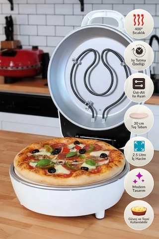Dr.maya Multi 1200 W Taş Fırın Lahmacun Makinesi