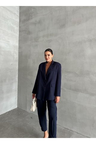 Lacivert Washington Blazer Ceket Lacivert