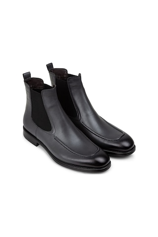 Deery Hakiki Deri Gri Erkek Chelsea Bot - 01953mgrıc01 Gri