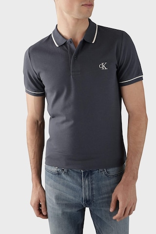 Calvin Klein Erkek Polo Yaka T Shirt J30j315603 Cge Lacivert Lacivert