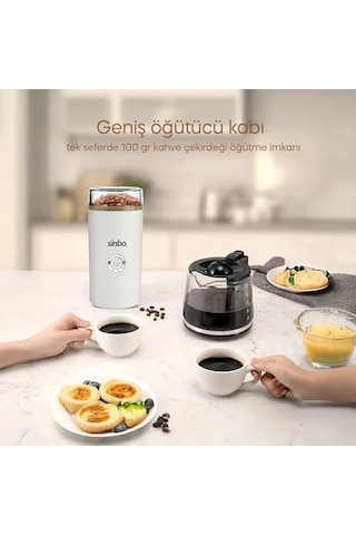 Elektrikli Kahve Çekirdeği/baharat Öğütücü Siyah