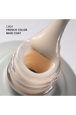 Momo Professional Kalıcı Oje French Color Base Coat Cb04 Açık Bej 10 Ml