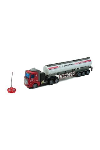 1:48 Ölçek Uzaktan Kumandalı Tanker Tır Işıklı Şarjlı