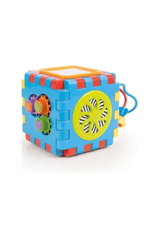 Dolu Oyuncak 5092 2 in 1 Eğitici Küp ve Puzzle 24 x 22 x 36 CM
