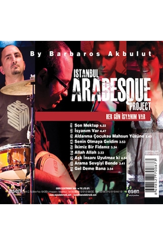 İstanbul Arabesque Project - Her Gün İsyanım Var ( Cd)