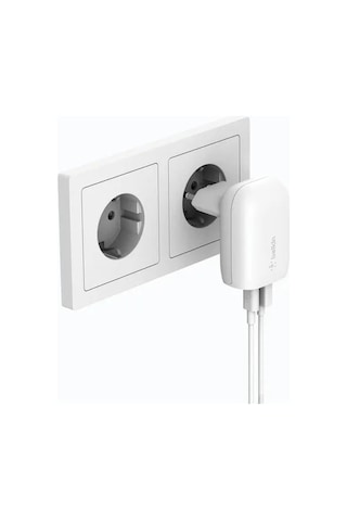Belkın Wcb007 Boostcharge 37w Usb-c + Usb-a Portlu Duvar Şarjı - Beyaz 745883829446