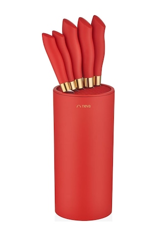 N3482 Pitaya Silindir 6 Lı Bıçak Seti