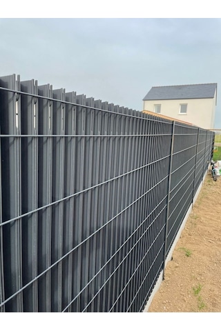 Renkli Evim Panel Tel Çit Kaplama Pvc 50 x 250 CM
