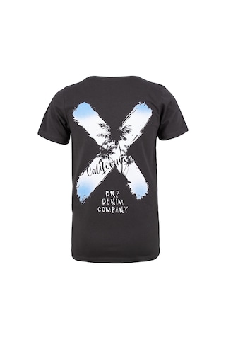Brz Kıds Brz Kids Erkek Çocuk Arka Baskılı Kısa Kollu T-shirt-antrasit Antrasit
