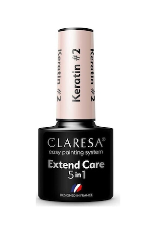 Claresa Keratin 5in1 Renkli Base Coat Nude Pembe Serisi 02 - 5g