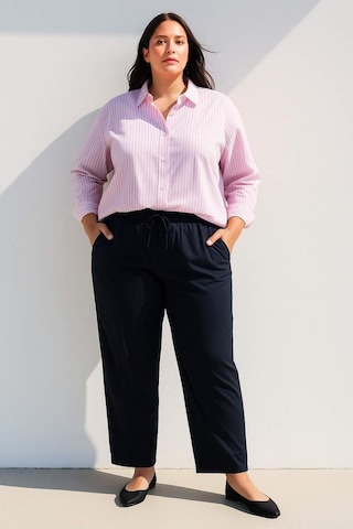 DeFacto Straight Fit Çift Cepli Yüksek Bel Düz Paça Modal Kumaş Pantolon E5962AX25SPNV100