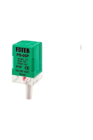 Ps-05p Fotek 17x17x28mm 10-30vdc Besleme Pnp No 5mm Algılama 2mt Kablolu Kübik Endüktif Sensör