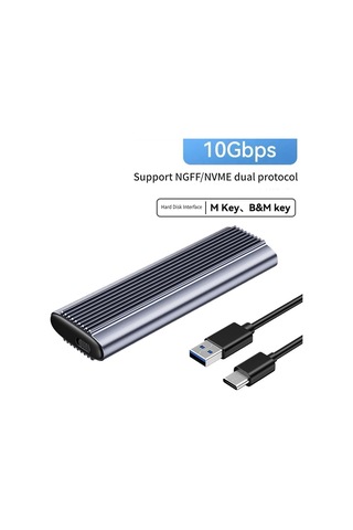 Katı Disk Kasa Kutusu Çift Protokoller Katı Disk Muhafazası Alüminyum Engeli