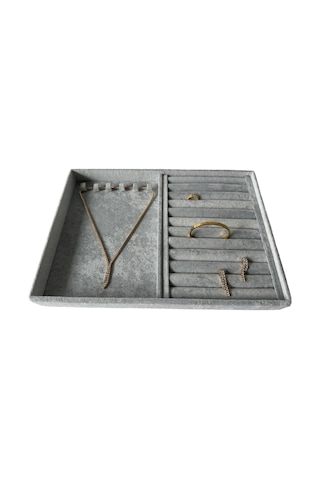 Yerli Üretim Venedik Model Süet Kumaş Gri 34/24 Cm Tırnaklı-sosis